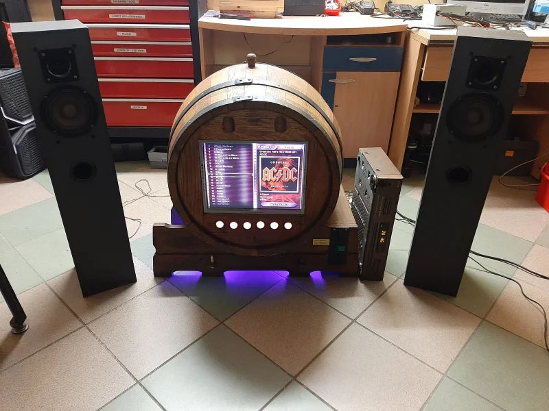 Szafa grająca - Music Box Dębowa Beczka